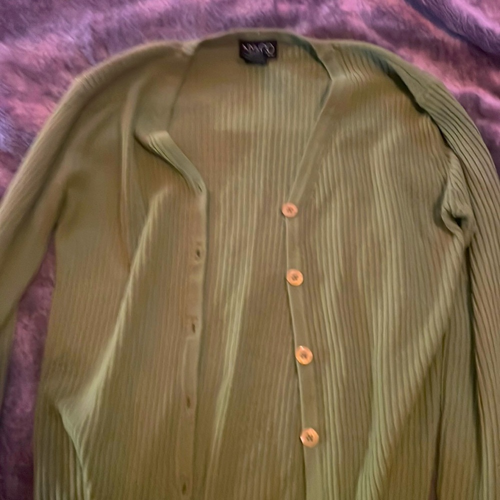 NY&CO button down sweater